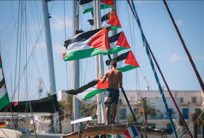Vídeos falsos fingen desembarcos de la Flotilla en Gaza