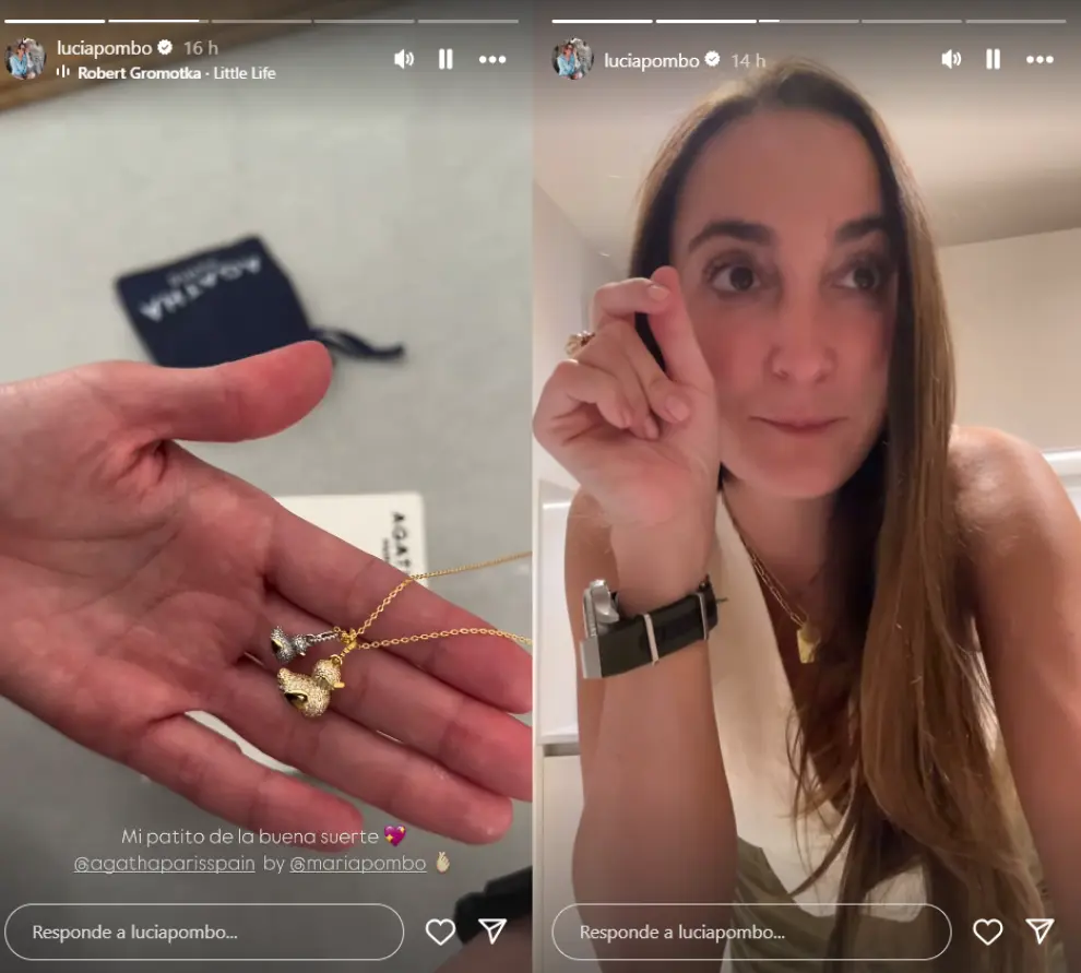 Lucía Pombo admite sus dificultades para quedarse embarazada