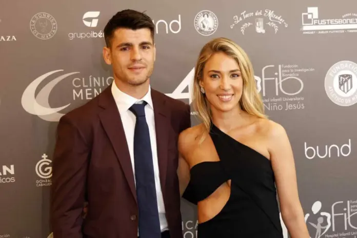 Alice Campello y Álvaro Morata