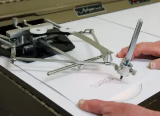 Vista de un Autopen.