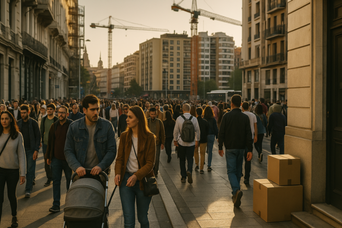 España ya roza los 50 millones y no tiene vivienda ni relevo