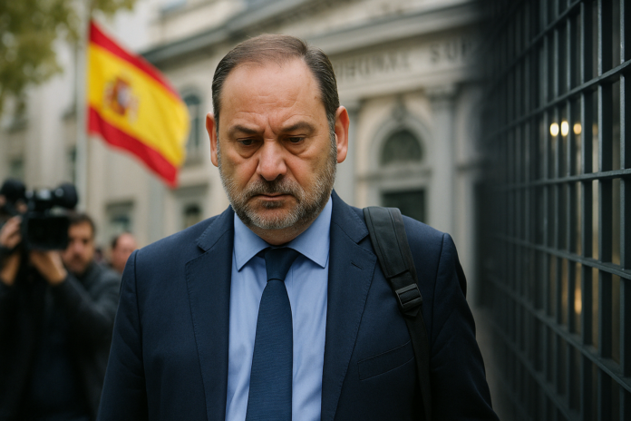 La Fiscalía ve riesgo de fuga en Ábalos y pide prisión sin fianza