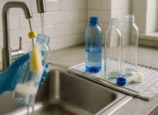 Reutilizar botellas: el riesgo está en la higiene