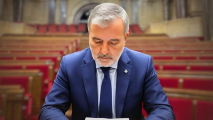 El alcalde de Barcelona, Jaume Collboni (Imagen hecha con IA)