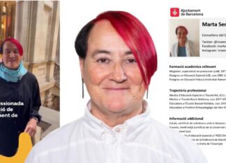 Barcelona coloca a Marta Sendra y X cuestiona su titulación Barcelona coloca a Marta Sendra y X cuestiona su titulación