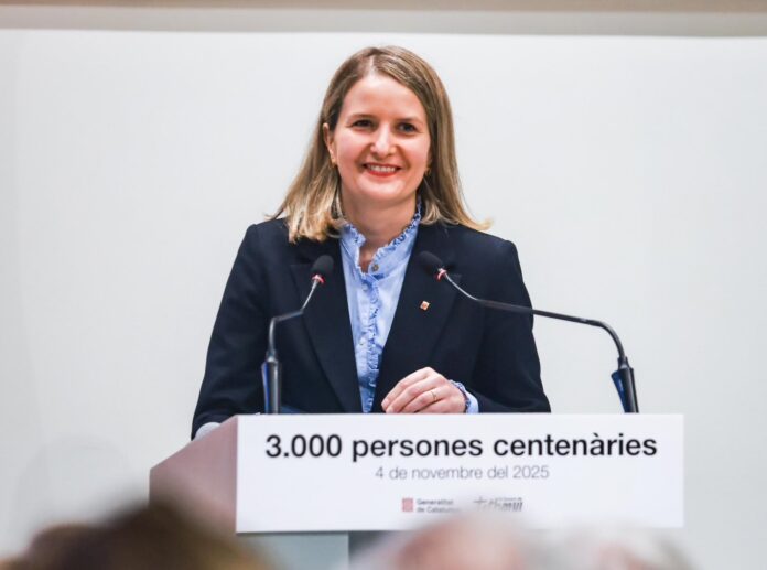 La consellera de Derechos Sociales e Inclusión, Mònica Martínez.