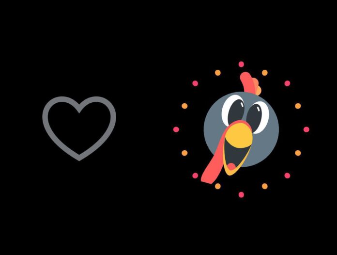 Elon Musk ha festejado Acción de Gracias en X cambiando el corazón del botón de me gusta por un pavo.