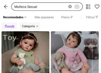 Shein: Francia denuncia al gigante chino por la venta de muñecas sexuales infantiles para adultos Muñecas infantiles en la categoría de "muñecas sexuales" de Shein.
