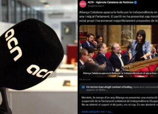 Acusan a la ACN de “manipular” contra Aliança Catalana