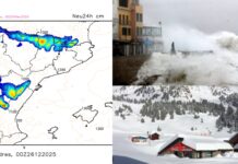 Alerta máxima: olas de 6 metros y 200 mm de lluvia amenazan Nadal i Sant Esteve