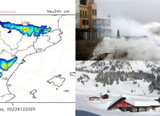 Alerta máxima: olas de 6 metros y 200 mm de lluvia amenazan Nadal i Sant Esteve