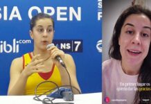 Carolina Marín apaga redes y admite el golpe: «He colapsado»