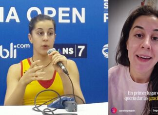 Carolina Marín apaga redes y admite el golpe: «He colapsado»