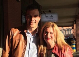 Pedro Sánchez junto a Leire Díez, detenida este miércoles por orden de la Audiencia Nacional.