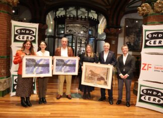 Entrega de los Premios Ciutat Solidària 2025 de la Zona Franca de Barcelona y Onda Cero a entidades sociales en el Palau de la Música