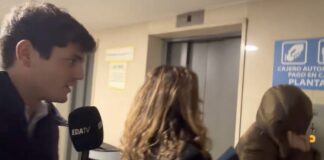 Tenso encontronazo entre Vito Quiles y Leire Díez