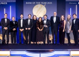 Un momento de la entrega del premio Bank of the Year 2025.
