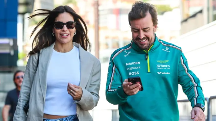Fernando Alonso y Melissa Jiménez