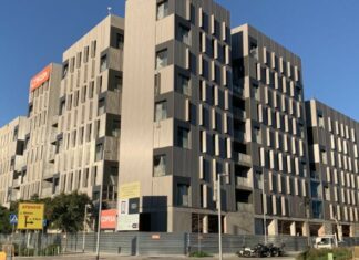 Illa Acer, una de las promociones de pisos protegidos de Barcelona.