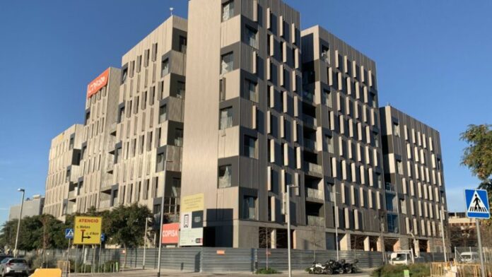 Illa Acer, una de las promociones de pisos protegidos de Barcelona.