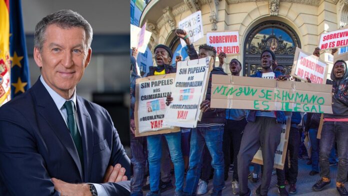 l PP advierte de que legalizar la situación administrativa de medio millón de personas sin un plan de inversión en servicios públicos es una temeridad