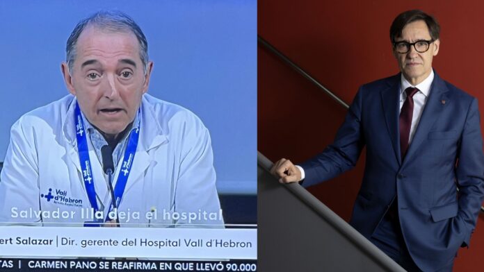 La vuelta de Illa a la actividad ordinaria se produce en un momento de especial intensidad política.