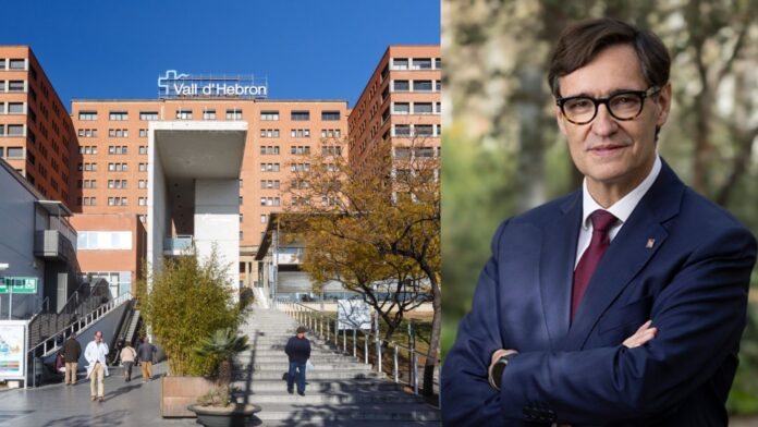 Salvador Illa permanece ingresado en el Vall d'Hebron y su estancia podría alargarse