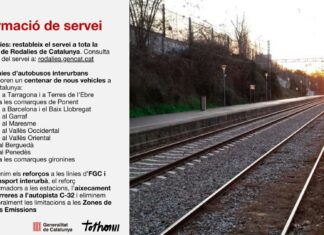 Rodalies recupera el servicio tras dos días de caos total: ¿normalidad o más improvisación?