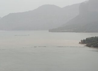 Embalse de Sao prácticamente lleno.