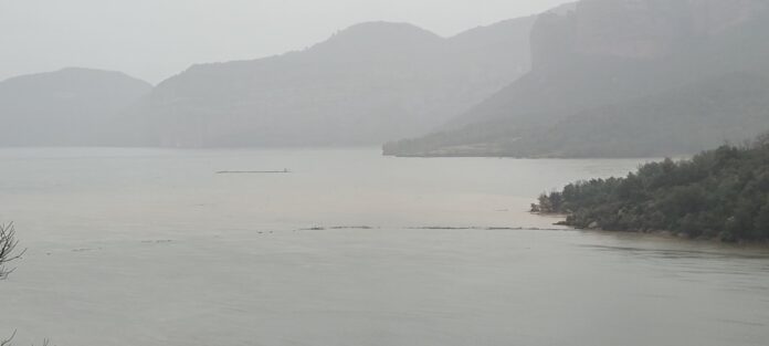 Embalse de Sao prácticamente lleno.