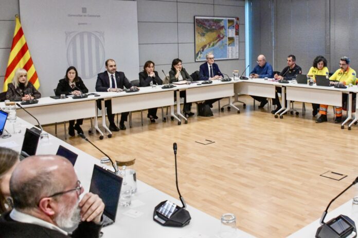 Reunión del CECAT ante la crisis de movilidad en Cataluña.