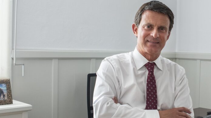 Manuel Valls, ex primer ministro de Francia y ex líder de Barcelona pel Canvi.