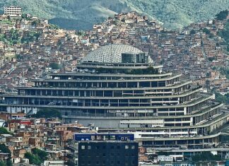El Helicoide, en Caracas, está considerado como uno de los mayores centros de tortura del mundo.