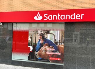 Oficina del Banco Santander para el negocio agroalimentario.