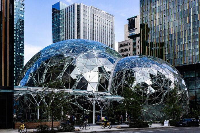 The Spheres, en el campus de la sede central de Amazon, en Seattle.