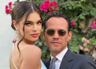 Marc Anthony y Nadia Ferreira