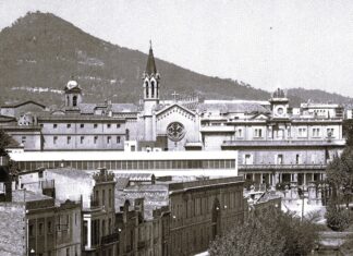L'Hospital de Sant Joan de Déu a Sant Boi, epicentre de la massacre.