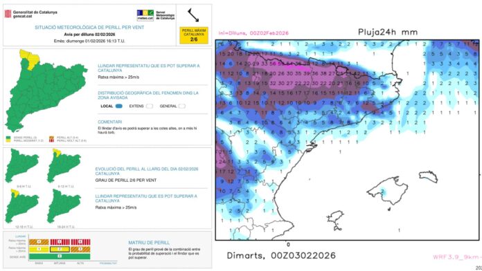El cambio de tiempo vendrá acompañado de una caída notable de las temperaturas.
