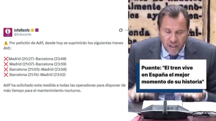 La red de Alta Velocidad amanece hoy bajo una vigilancia intensiva.