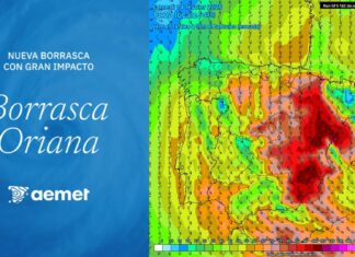 Cambio de tiempo en Cataluña por la borrasca Oriana: lluvia, descenso térmico y rachas de viento este viernes.