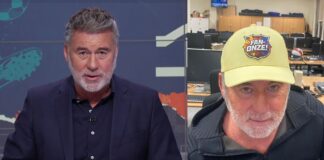 Xavier Valls, durante una emisión de “Onze”, el espacio deportivo que presenta en TV3/Esport3.