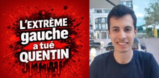 Quentin Deranque, en una imagen difundida en redes antes de su muerte en Lyon.