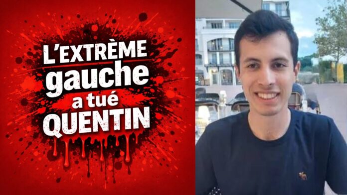Quentin Deranque, en una imagen difundida en redes antes de su muerte en Lyon.