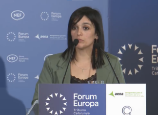 Sílvia Orriols, durante su charla en el evento.