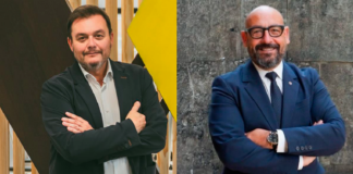 Víctor Francos (i) y Jordi Cañas, directores de las oficinas de The Grey de Barcelona y Bruselas, respectivamente.