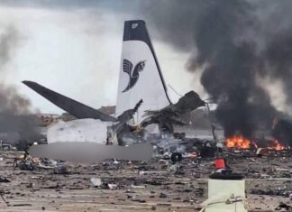 El Govern habilita un canal de urgencia para empresas catalanas con problemas operativos en Oriente Medio Restos de un avión Airbus A319 de Iran Air destruido y en llamas sobre la pista del aeropuerto de Teherán tras un ataque.