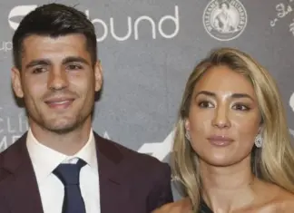 Álvaro Morata y Alice Campello