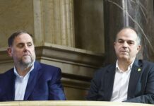 Oriol Junqueras y Jordi Turull