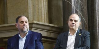 Oriol Junqueras y Jordi Turull