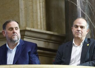 Oriol Junqueras y Jordi Turull
